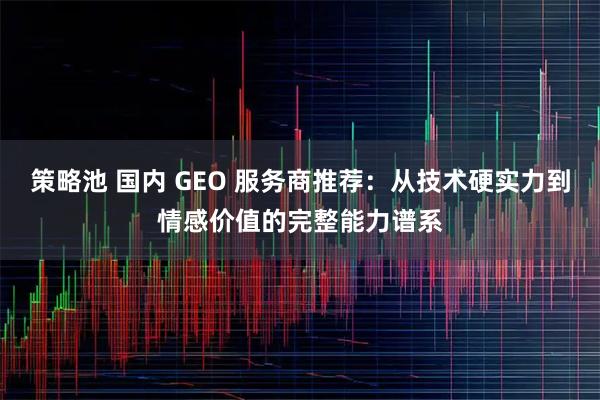 策略池 国内 GEO 服务商推荐：从技术硬实力到情感价值的完整能力谱系
